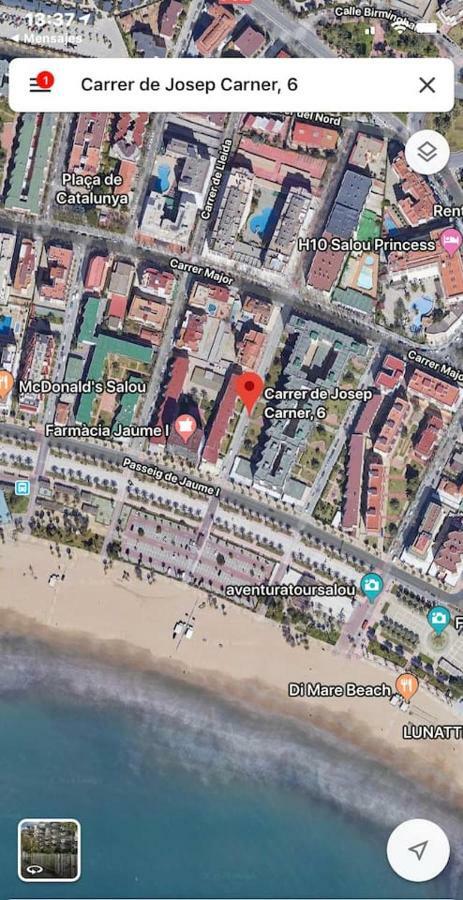 Appartement Formentor Beach Primera Linea De Playa à Salou Extérieur photo